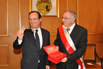 Président français François Hollande