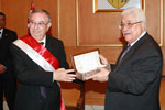 Président palestinien Mahmoud Abbas