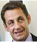 Président français Nicolas Sarkozy