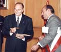 Président français Jacques Chirac