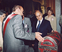 Président turc Ahmet Necdet Sezer