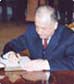Président roumain Ion Iliescu
